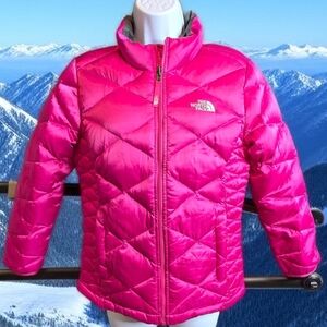 534. The North Face Girls Aconcagua 550 Down Puffer Jacket-LG 14/16